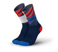 INCYLENCE ULTRALIGHT - Calcetines para correr para hombre y mujer, transpirables, ultrafinos, 1 par, Elements Navy Blue Inferno, 39-42