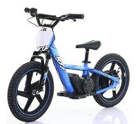 Indalchess Bici Infantil 24V SIN Pedales, 16" Pulgadas, Motor 250, 3-8 AÑOS, Azul