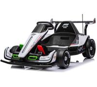 INDALCHESS Formula2 Gokart 24V Drift 15 km/h, para niños de más de 4 años