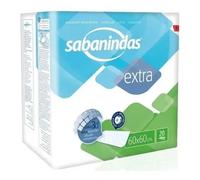 Indas Sabanindas 60 x 60 extra protector absorbente de cama de 20 uds