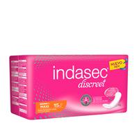 Indasec Compresa Discreet Maxi | Precio, Comprar n/a 15 Unidades