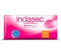 INDASEC Compresa para Pérdidas - Leves Maxi - 15 compresas