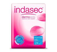 Indasec Dermoseda Compresa Normal 24 Unds