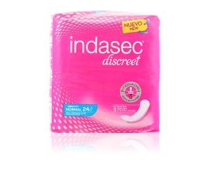 Indasec Discreet Compresa Incontinencia Normal 24 Uds