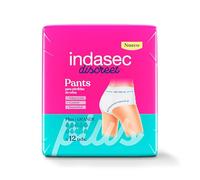 Indasec Discreet Pant Plus Grande, 12 unidades