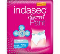 Indasec Discreet Pant Plus T-L 12uds