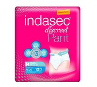 Indasec Pant Plus Medium Size 12 Units