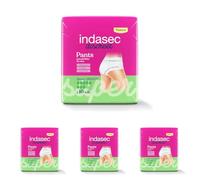 Indasec Discreet Pant Super Talla Grande, 10 unidades (Paquete de 4)