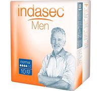 Indasec Men Absorbente Masculino Normal - 10 Unidades