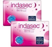 Indasec Maxi Good Night 2x12 uds