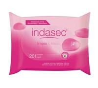 Indasec Toallitas Higiene Íntima 20 unidades