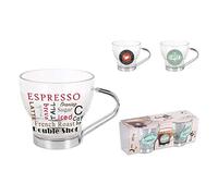 Inde 55769 Set 2 Vasos Té Glassic, 175Cc, Surtido, Vidrio