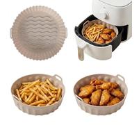 INDE Santa Clara | Molde Silicona Airfryer Redondo 20cm Nordkitch, Silicona, Apto para freidora de Aire, moldes Silicona para freidora, Accesorios para airfryer, moldes para freidora de Aire