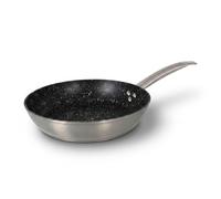 INDE SANTA CLARA | Sartén Platinum 24 cm aluminio forjado 2,6 mm con mango de acero, sartén antiadherente full induction, apta para inducción, gas, vitro y eléctrica, sartenes inducción cocina diaria