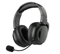 Auricular Gaming Inalámbrico GX500W, Compatible PS5, PS4, XBOX, SWITCH y PC, Conexión 2.4 GHZ y Bluetooth y Minijack 3,5mm, Sonido Estéreo Premium, Micrófono Extraíble, Diseño Ergonómico y Luces RGB