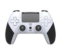 Indeca Mando Inalámbrico ODISSEY Compatible con PS5 PC Android iOS y Steam Deck | Bluetooth, Joysticks Hall Effect, Doble Vibración, Batería 1000 mAh Blanco