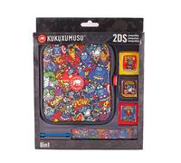 Indeca - pack de 8 componentes e kukuxumusu con funda (nintendo 2ds)