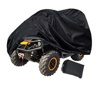 Indeed BUY Cubierta Impermeable para cuatrimoto 420D, Material antidesgarros, Color Negro, Protege Las 4 Ruedas de la Nieve, la Lluvia o el Sol, 102 x 44 x 48 Pulgadas