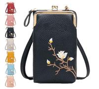 Indefinitet/Declrationun Women Sling Cross, Forever Women Sling Cross-Body Wallet, Phone Purses With Crossbody Strap (Black)