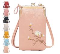 Indefinitet/Declrationun Women Sling Cross, Forever Women Sling Cross-Body Wallet, Phone Purses With Crossbody Strap (Pink)