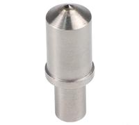 Indentador de acero para el probador de dureza Rockwell HRC-1/HRC-2/HRC-3, ángulo de cono de 120 ° R = 0.2, bola de acero soldada metalúrgica para la prueba de metales tratados térmicamente (HRC-3)