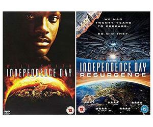 Independence Day 1-2 Complete DVD Collection: Independence Day / Independence Day: Resurgence
