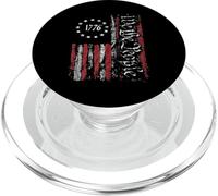 Independence Day American Flag Patriotic 1776 We The People PopSockets PopGrip para MagSafe