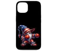 Independence Day GNOME In American Flag Hat For Boxing Gym Carcasa para iPhone 13