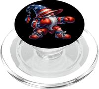 Independence Day GNOME In American Flag Hat For Boxing Gym PopSockets PopGrip para MagSafe