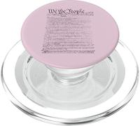 Independence Day Preamble of The Constitution We The People PopSockets PopGrip para MagSafe