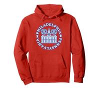 Independence Hall, Filadelfia, Pensilvania, Filadelfia, Pretzels Sudadera con Capucha