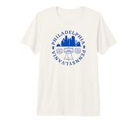 Independence Hall Philadelphia Pennsylvania Pretzels Filadelfia Camiseta Premium