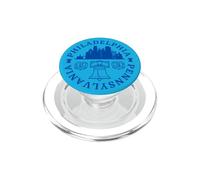 Independence Hall Philadelphia Pennsylvania Pretzels Filadelfia PopSockets PopGrip para MagSafe