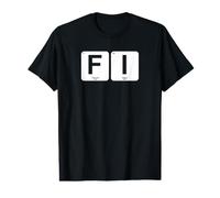 Independencia Financiera Tabla Periódica Camiseta gráfica económica