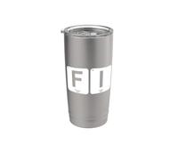 Independencia Financiera Tabla Periódica Vaso térmico de acero inoxidable de doble pared