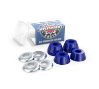 Independent Gomas Skateboard Bushings (juego de 4) Conical Medium Hard 92A Azul