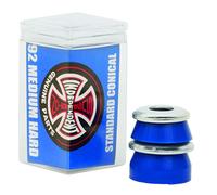 Independent Truck Co. Standard Conical Cushions Blue Skateboard Bushings - 2 Pair with Washers - 92a