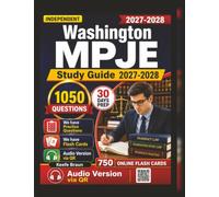 Independent Washington MPJE Study Guide 2027: Prep Washington Pharmacy Law Exam with 350 Practice Questions And Detailed Rationales Covering Exam Content Outline