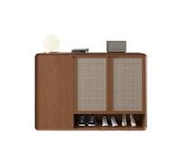 Independiente Zapatero nórdico moderno y sencillo de gran capacidad for sala de estar, almacenamiento de pared for el hogar, vestíbulo de apartamento pequeño, armario de entrada Estanteria Zapatos(Wal