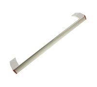 Indesit C00525381 C00480460 - Tirador para puerta de frigorífico o congelador (2 unidades, acero inoxidable, forma de L, ambidiestro)