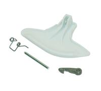 Indesit Juego de manillas para puerta de lavadora (número de pieza original) C00270986