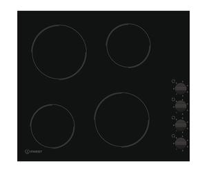 Indesit RI 860 C Placa Vitrocerámica 4 Zonas Negro