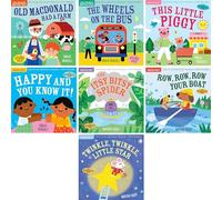 Indestructibles Beloved Classics 7 Books.Twinkle,Twinkle,Little Star;Row,Row,Row Your Boat;The Itsy Bitsy Spider;Happy and You Know It!;This Little Piggy;The Wheels on the Bus;Old MacDonald Had a Farm