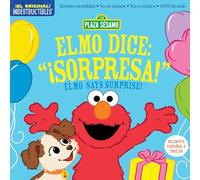 Indestructibles: Sesame Street: Bilingual English/Spanish Elmo dice: ¡Sorpresa! / Elmo Says Surprise!: Resiste mordidas, No se rompe, No es tóxico, 100% lavable (123 Plaza Sesamo: Indestructibles)