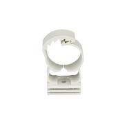INDEX A PERFECT FIXING FGABRA20 - Abrazadera plastica multitubo para clavado a gas 20-25 mm