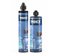 INDEX A PERFECT FIXING - MOV300 [MO- V] Taco químico vinylester, Homologado para hormigón no fisurado, Cartucho de 300 ml y 2 cánulas