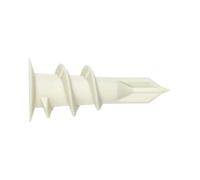 INDEX A PERFECT FIXING TAPLA NY - Pack de 100 tacos para placas de yeso laminado (nailon, 12 x 33 mm)