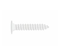 INDEX A PERFECT FIXING - TCPB4232 [CP B] Tornillo rosca chapa con cabeza extraplana, Punta tipo C, Huella PH2, Color blanco, Acero zincado, Medida: 4,2 x 32 mm, Caja de 500 unidades