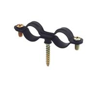 Index ab-gd - Abrazadera gasmica doble ab-gd m6 18mm tirafondo negro