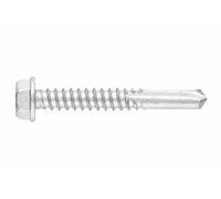 Index BAUTO5510 - Tornillo viga punta broca n 5 cabeza hexagonal inoxidable bimetal A2 5,5 x 100